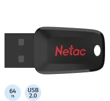 Флеш-память Netac USB Drive U197 USB2.0 64GB, retail version