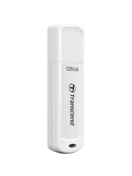 Флеш-память Transcend JetFlash 730, 128Gb, USB 3.1 G1, бел, TS128GJF730