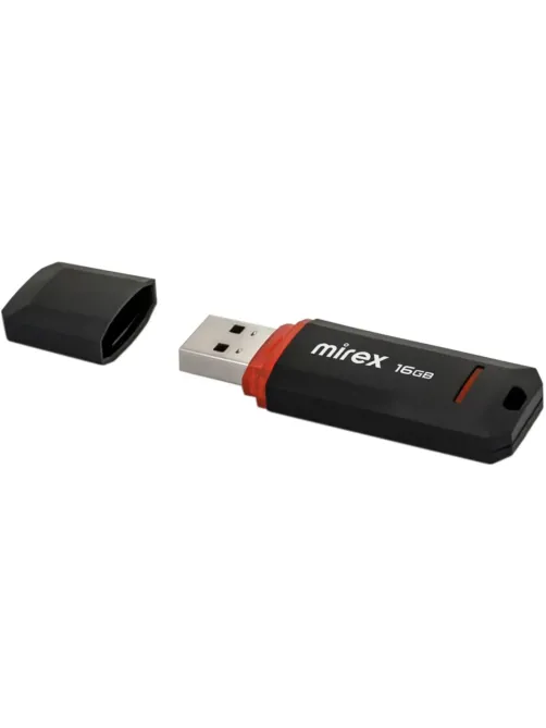 Флеш-память Mirex USB KNIGHT BLACK 16Gb (13600-FMUKNT16 )
