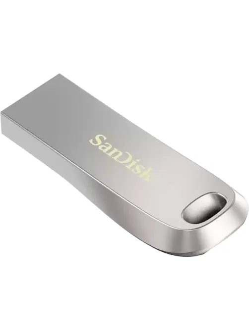 Флеш-память SanDisk Ultra Luxe USB 3.2 Gen1 64G серебр. SDCZ74-064G-G46