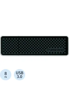 Флеш-память Transcend JetFlash 780, 8Gb, USB 3.1 G1, чер, TS8GJF780.