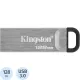 Флеш-память Kingston DataTraveler Kyson, USB 3.2 G1, сереб, DTKN/128GB