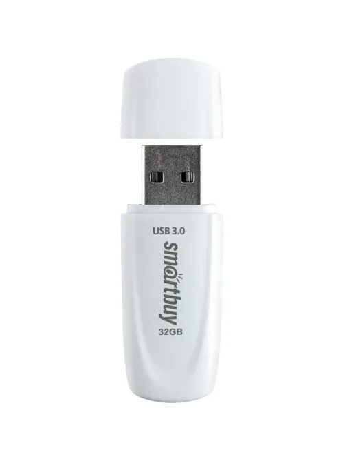 Флеш-память Smartbuy UFD 3.0/3.1 32GB Scout White (SB032GB3SCW)