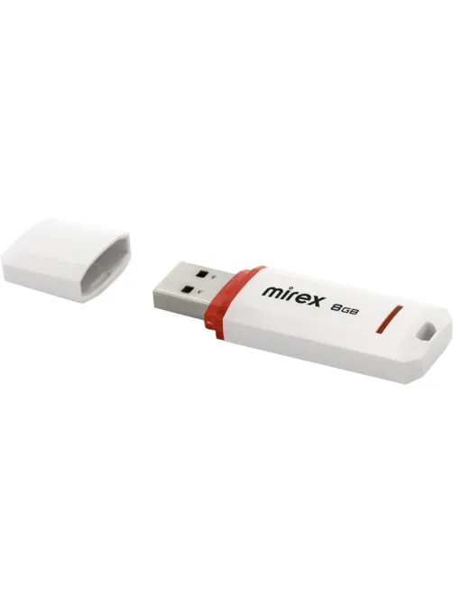 Флеш-память Mirex USB KNIGHT WHITE 8Gb (13600-FMUKWH08 )