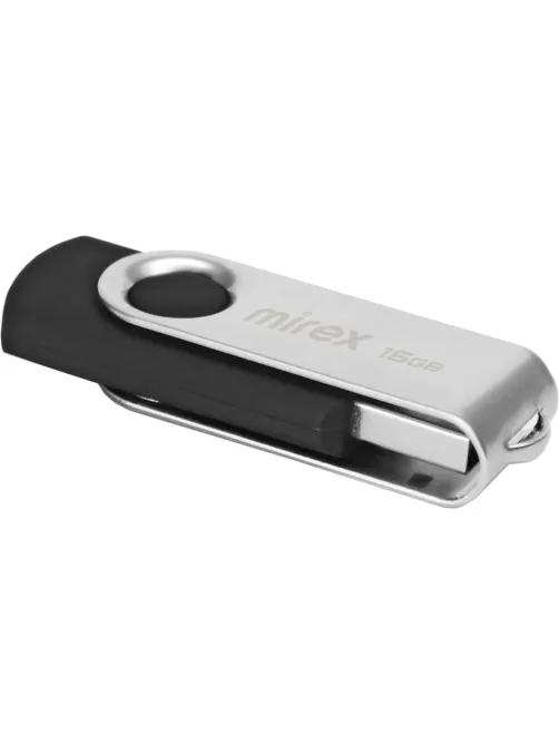 Флеш-память Mirex USB SWIVEL BLACK 16Gb (13600-FMURUS16 )