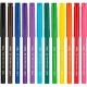 Фломастеры набор Deli  ColoRun вентилир. 12цв.пакет с европодвес., EC10003