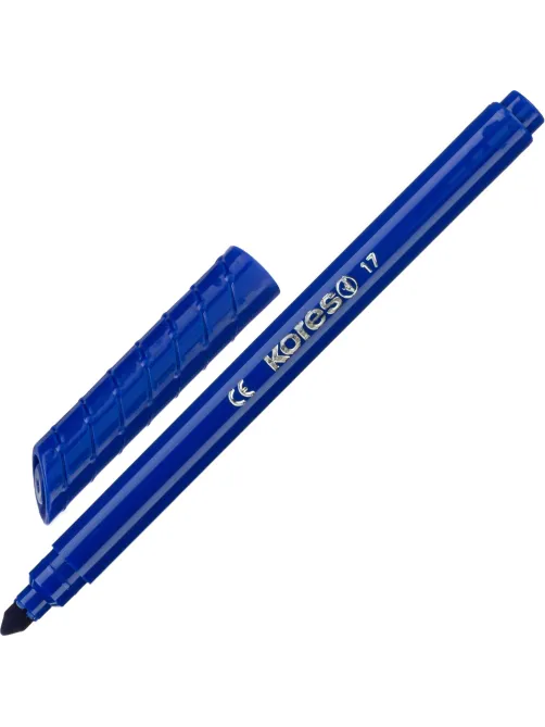 Фломастеры KORELLOS Kores 24цв.,европодвес, в комплекте со стикерами,29044