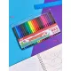 Фломастеры Комус Класс ColorPics набор 24 цв.,вентилир.,смыв., блист. упак