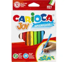 Фломастеры наб. 12цв.,CARIOCA JOY, 40614
