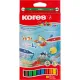 Фломастеры Kores 10цв,двусторон,вент.колп, 29021