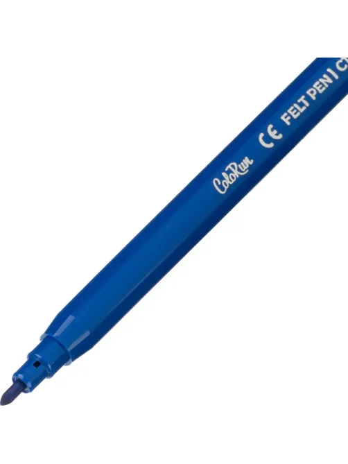 Фломастеры набор Deli  ColoRun вентилир. 12цв.пакет с европодвес., EC10003