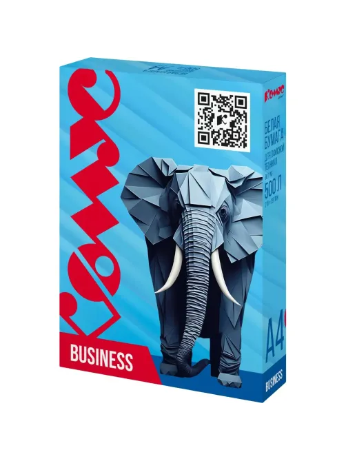 Бумага КОМУС ДОКУМЕНТ Business (А4, марка В, 80 г/кв.м, 500 л)