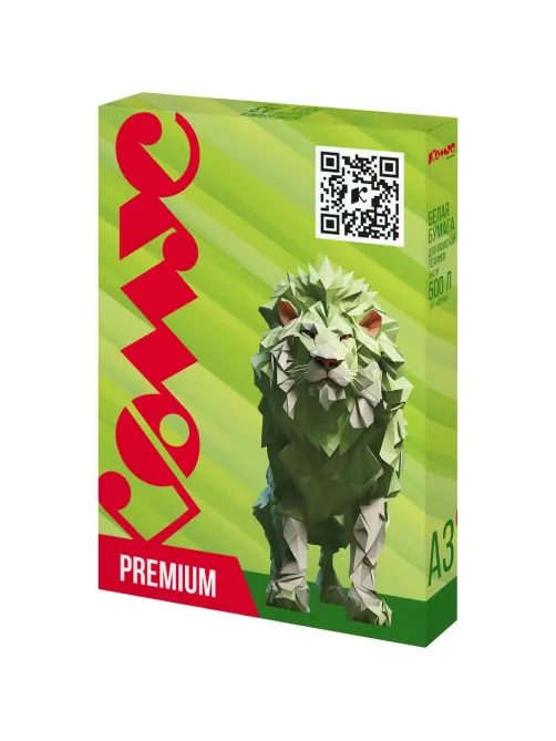 Бумага КОМУС ДОКУМЕНТ Premium (А3, марка А, 80 г/кв.м, 500 л)
