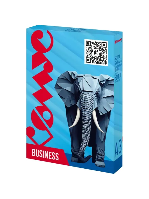 Бумага КОМУС ДОКУМЕНТ Business (А3, марка В, 80 г/кв.м, 500 л)