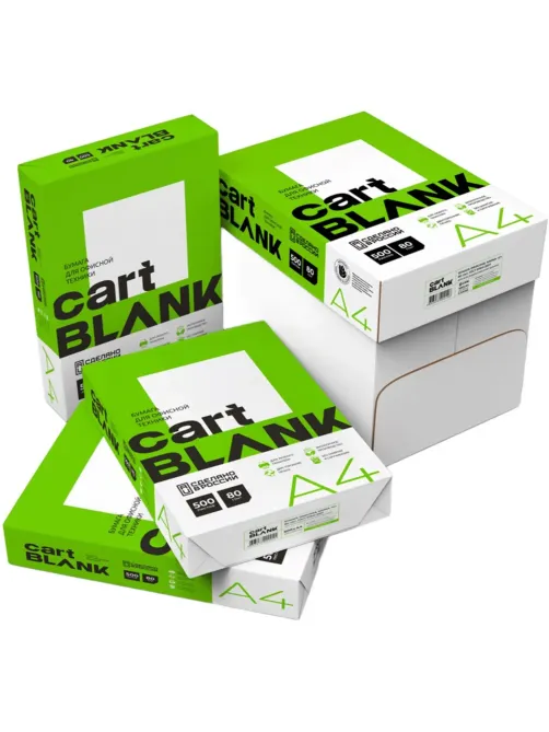 Бумага Cartblank (А4, марка С, 80 г/кв.м, 500 л)