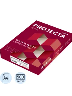 Бумага PROJECTA Ultra (А4, марка А, 80 г/кв.м, 500 л)