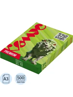 Бумага КОМУС ДОКУМЕНТ Premium (А3, марка А, 80 г/кв.м, 500 л)
