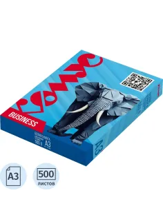 Бумага КОМУС ДОКУМЕНТ Business (А3, марка В, 80 г/кв.м, 500 л)