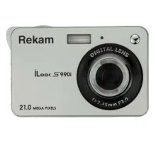 Фотоаппарат Rekam iLook S990i silver metallic