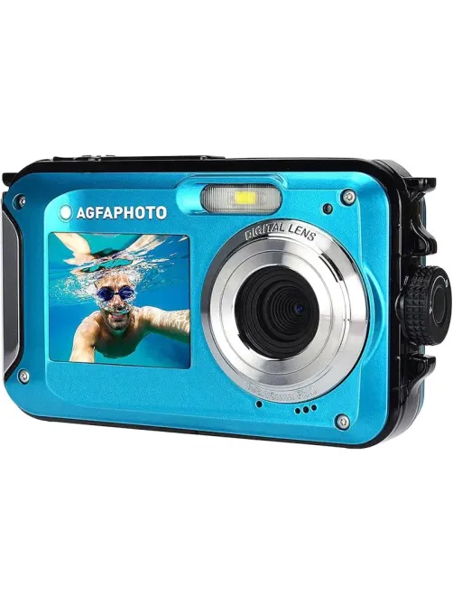 Фотоаппарат AgfaPhoto Realishot WP8000 Blue, водонепр., 2 дисплея