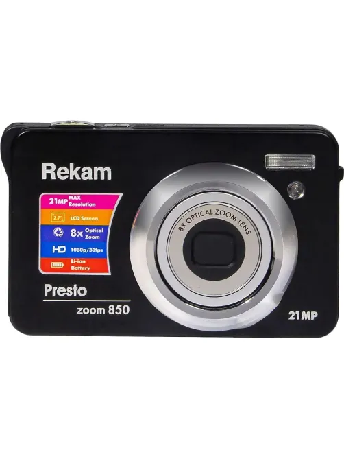 Фотоаппарат Rekam Presto Zoom 800 black