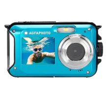 Фотоаппарат AgfaPhoto Realishot WP8000 Blue, водонепр., 2 дисплея