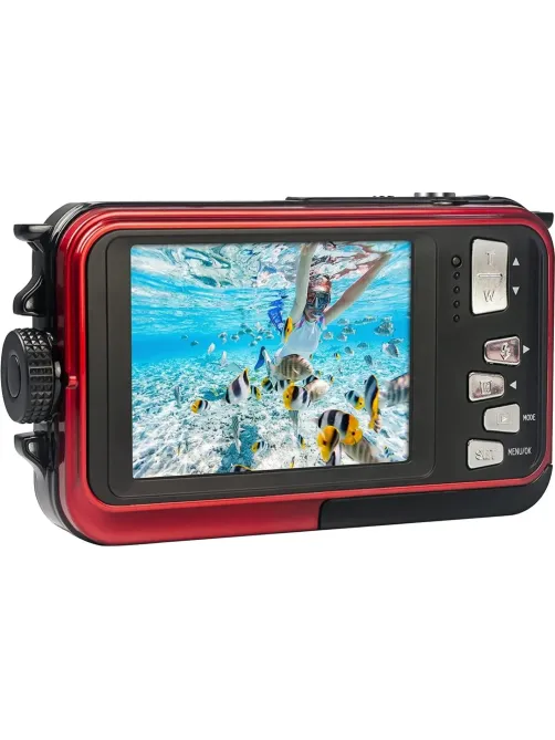 Фотоаппарат AgfaPhoto Realishot WP8000RD-2 Red, водонепр., 2 дисплея