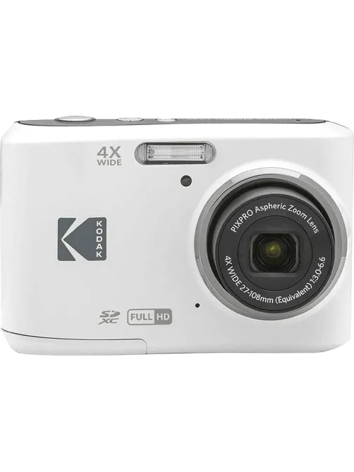 Фотоаппарат Kodak FZ45 White, 4-х кратный опт зум, 16Мп, питание АА