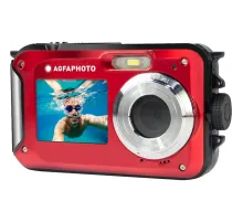 Фотоаппарат AgfaPhoto Realishot WP8000RD-2 Red, водонепр., 2 дисплея