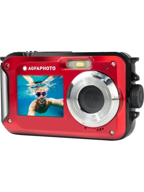 Фотоаппарат AgfaPhoto Realishot WP8000RD-2 Red, водонепр., 2 дисплея