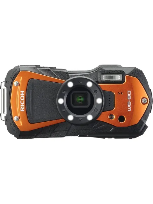 Фотоаппарат Ricoh WG-80 оранжевый с черным (S0003127)