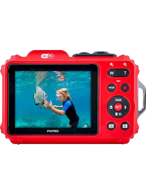 Фотоаппарат Kodak WPZ2 Red, 4-х кратный опт зум, 16Мп, противоуд / водонепр