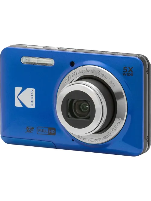 Фотоаппарат Kodak FZ55 Blue, 5-х кратный опт зум, 16Мп, встр аккум