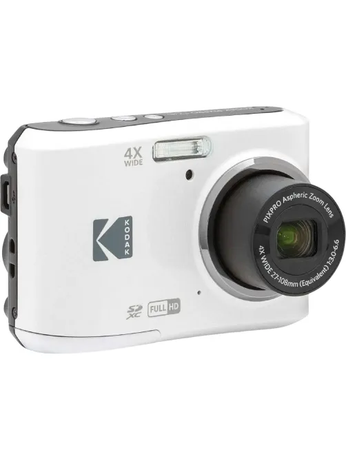 Фотоаппарат Kodak FZ45 White, 4-х кратный опт зум, 16Мп, питание АА
