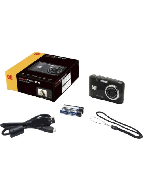 Фотоаппарат Kodak FZ45 Black, 4-х кратный опт зум, 16Мп, питание АА