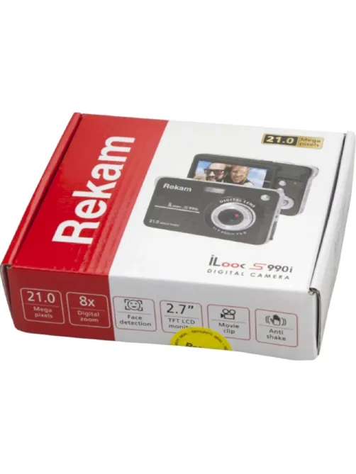 Фотоаппарат Rekam iLook S990i black metallic