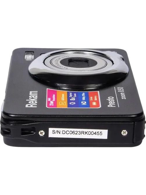 Фотоаппарат Rekam Presto Zoom 800 black