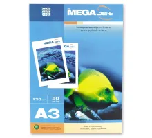 Фотобумага для цв.струй.печ. ProMEGA jet (А3, 120г, матовая) пачка 50л