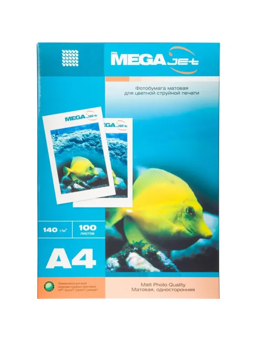Фотобумага для цв.струй.печ. ProMEGA jet (А4,140г,мат)уп. 100л(1457506)