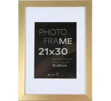 Рамка пластиковая Gloria Gold 21x30 37348
