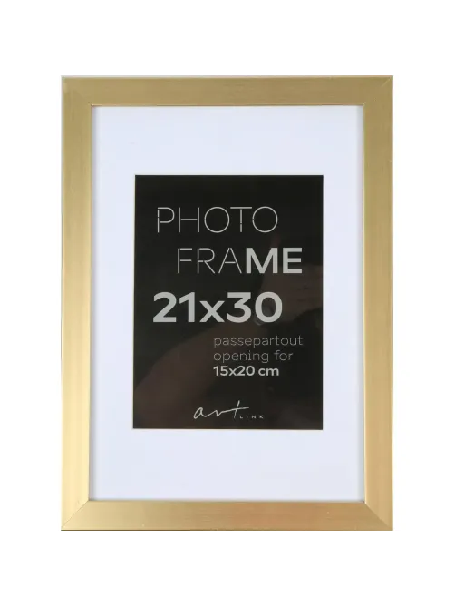 Рамка пластиковая Gloria Gold 21x30 37348