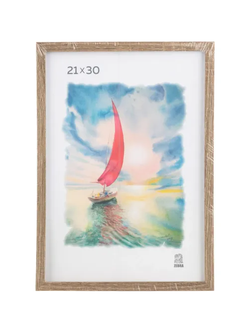 Рамка А4 (21х30) МДФ 12, дуб сонома