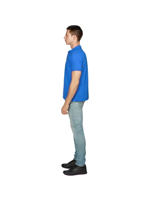 Рубашка Поло (190г.) кор.рукав васил.(XL)