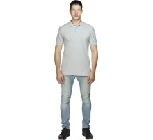 Рубашка Поло (190г.) кор.рукав серая (XL)