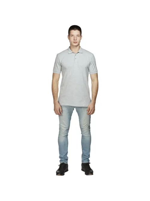Рубашка Поло (190г.) кор.рукав серая (XL)