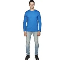 Футболка (160 г.) с длинным рукавом вас.(XXL)
