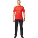 Футболка (160 г.) с кор.рукавом красн.(M)