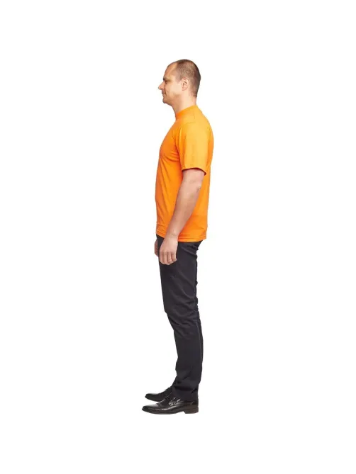 Футболка (160 г.) с кор.рукавом оранж (XL)