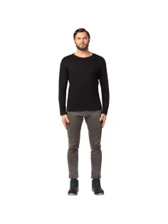 Футболка (160 г.) с длинным рукавом чрн.(S)