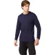 Футболка (160 г.) с длинным рукавом т.-син.(M)